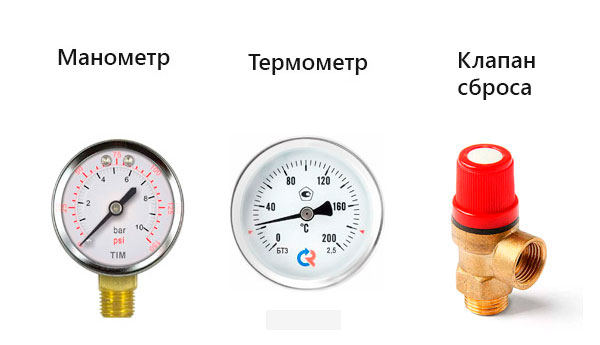 Термометр, манометр